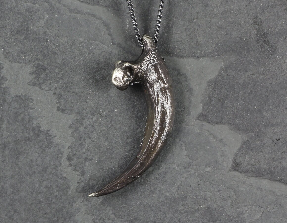 Pendentif croix huguenote et aigle en argent - Iroquoise Bijoux