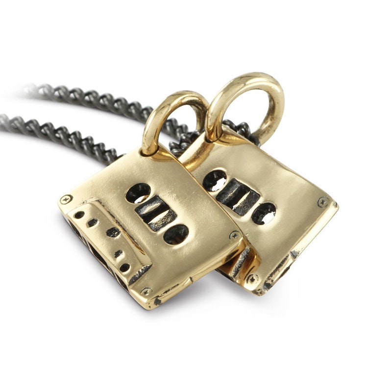 Gold Eternity Lock Pendant Necklace | Women's Jewelry by Uncommon James