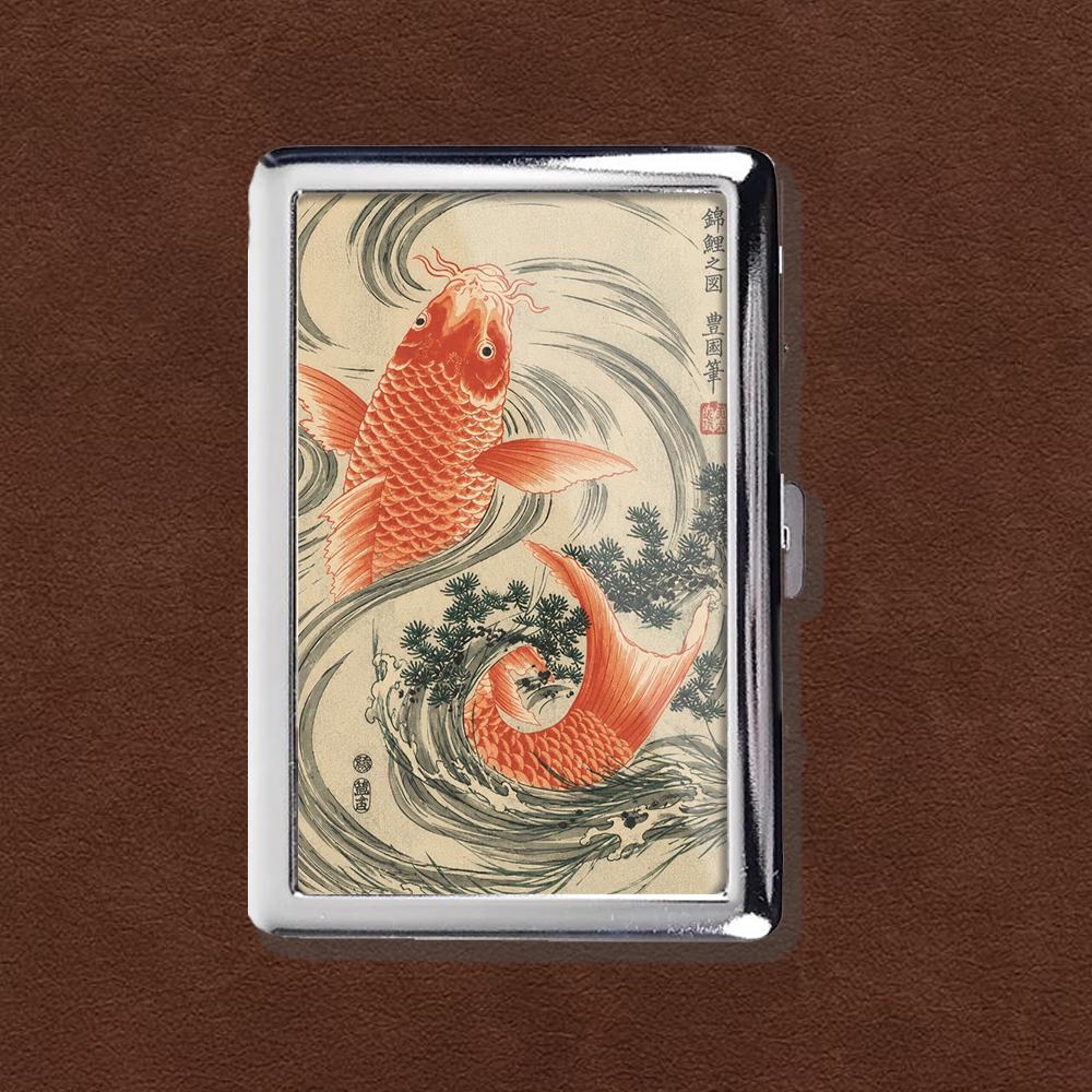 Koi Fish Cigarettes Case - Etsy