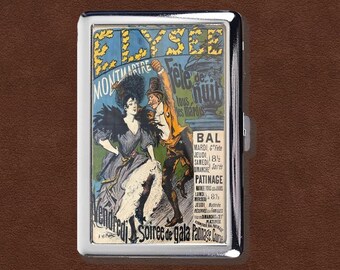 Art Nouveau Cigarette Case Money Wallet Gift for Him