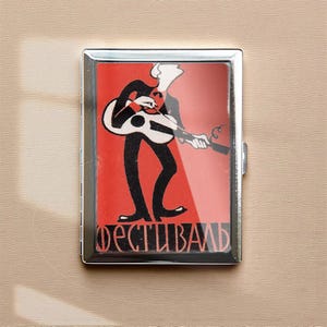 guitar cigarette holder Cigarette Box Guitar