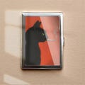 Black Cat Smoking Vintage Holder Cigarette Case Money Wallet Gift for Him product logo