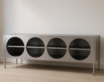 Modern Steel TV Stand – DIY Project for CNC and Laser | Furniture Design