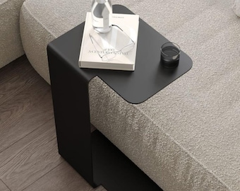 Stainless steel C-Shaped Sofa Table – DigitalProject – DXF/DWG Files for Laser Cutting