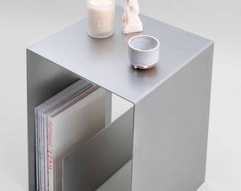 Stainless Steel Side Table Project – DXF/DWG Files for Laser Cutting