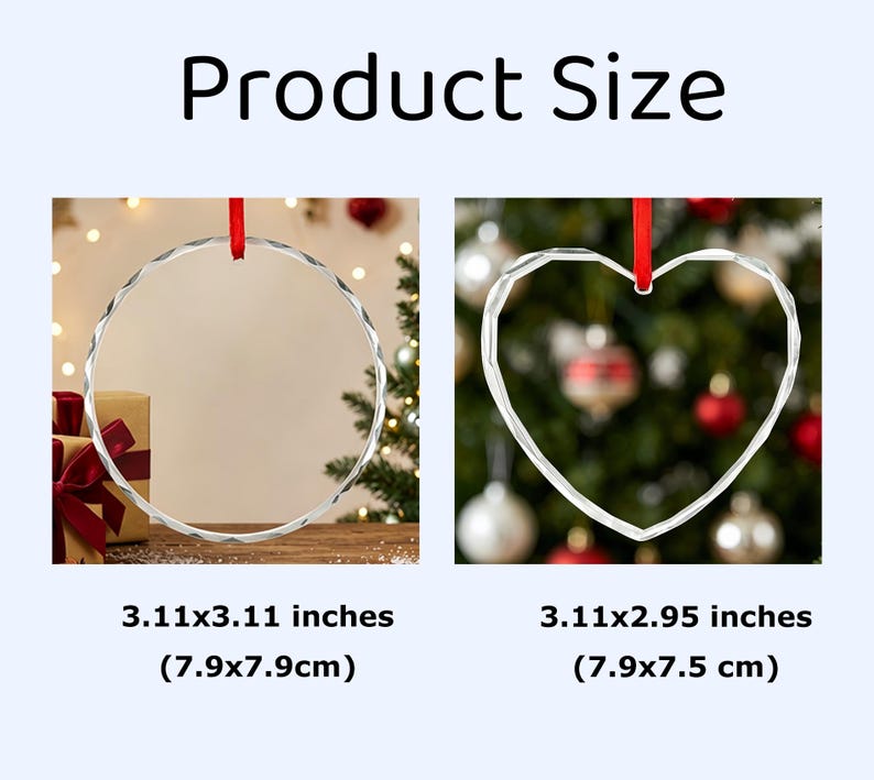 Personalisierte Silber 25. Jahrestag Glas Ornament, 25. Hochzeitstag Geschenk, Benutzerdefinierte Weihnachtsdekoration, Geschenk für Eltern Ehemann Frau Bild 7