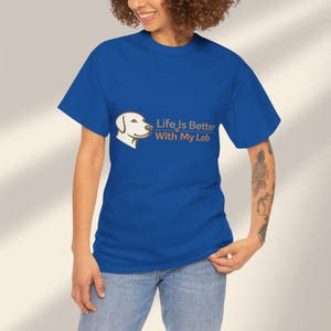 Labrador Dog Mom Shirt Life Is Better With My Lab T Shirt Dog Lover Gift Lab Mom Tee Cute Dog Shirt Pet Lover Gift Labrador Owner Shirt