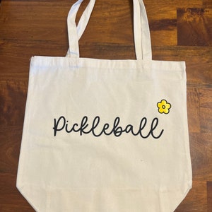 Pickleball Tote Bag