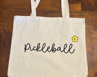 Pickleball Tote Bag