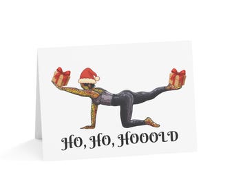 10 pack, Yoga/Pilates Holiday Cards