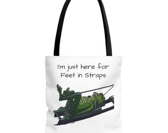 Pilates Frog, Studio bag, Feet in Straps