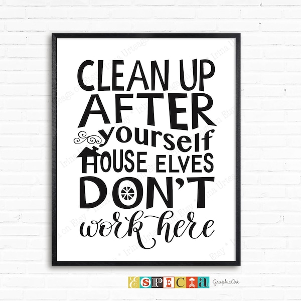 House Elf Poster - Etsy