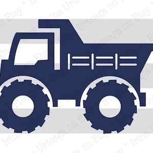 Truck Wall Art, Printable Posters for DIY Transportation Theme Toddler ...