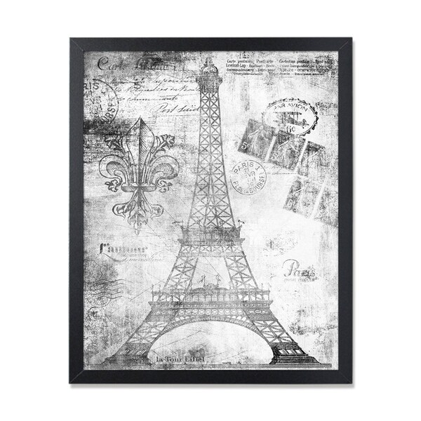 Paris printable poster, Digital download Wall art for DIY Home Decor, Vintage style Eiffel tower art print
