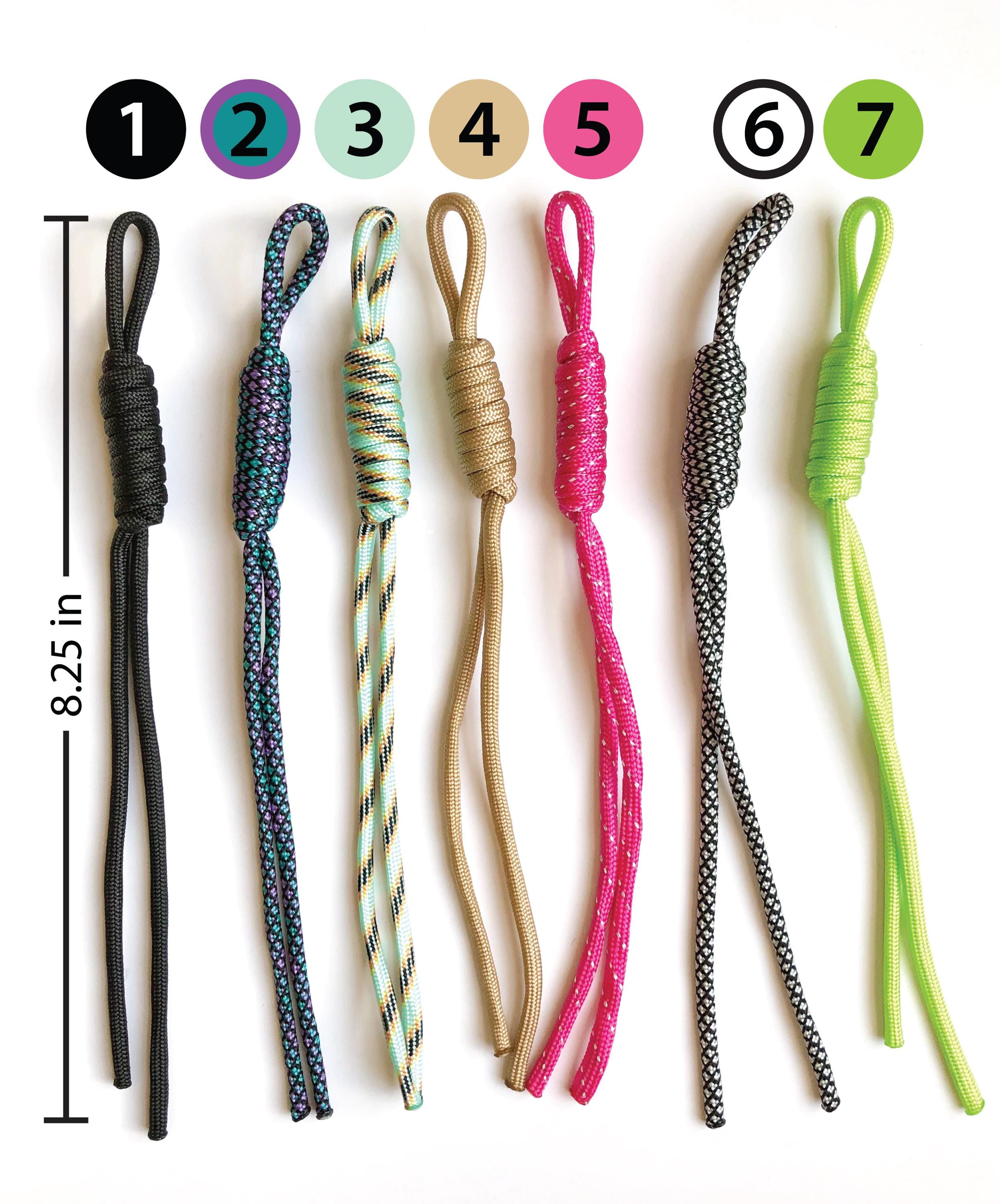 Coss Rope Key Chain Simple Rope Bag Charm Keychain, Cord Bag Charms for Purse, Backpack or ...