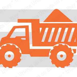 Truck Wall Art, Printable Posters for DIY Transportation Theme Toddler ...