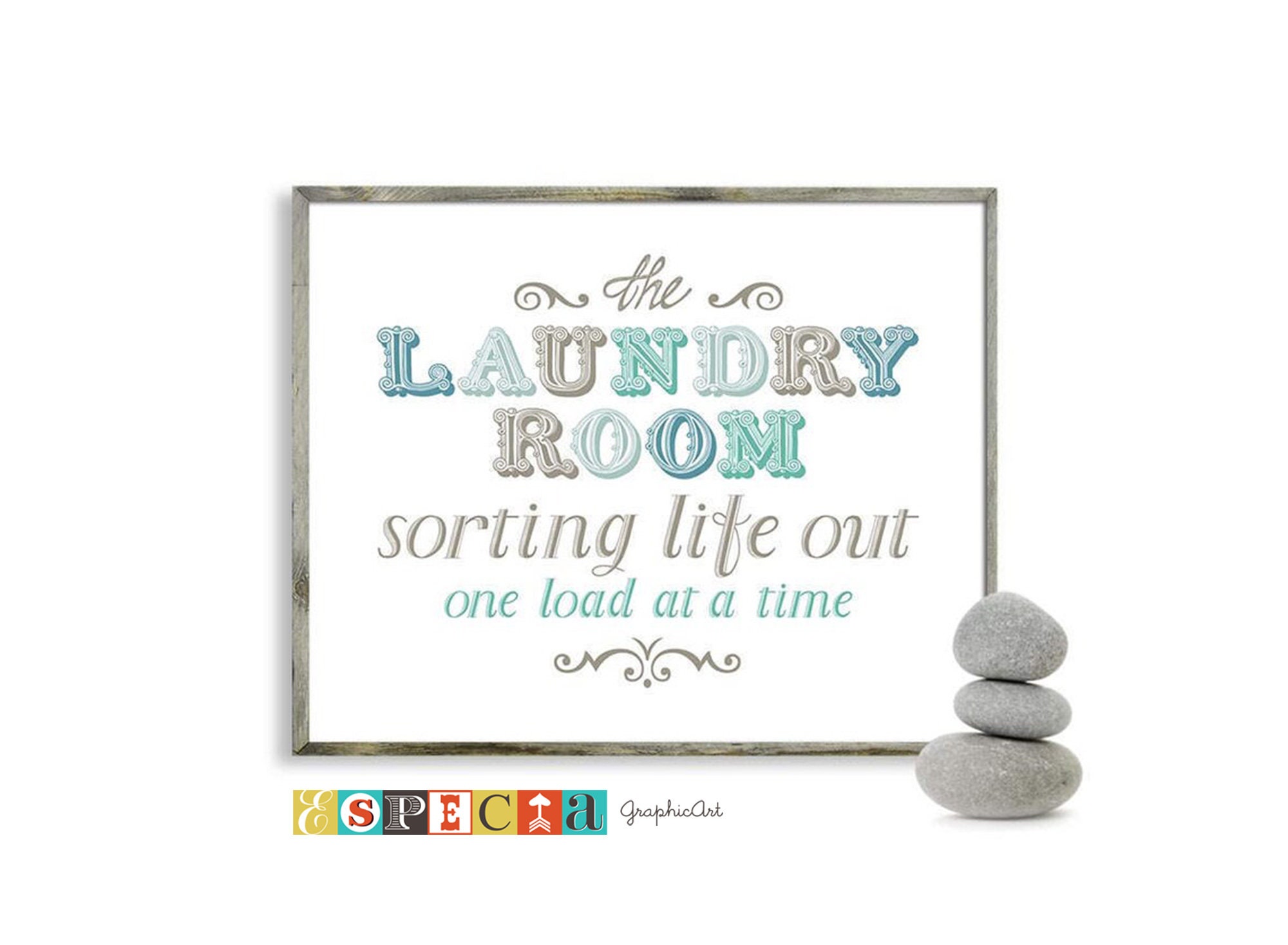 Wäscheschild Druckbare 8x10 Wandkunst für DIY Wohnkultur im | Etsy
