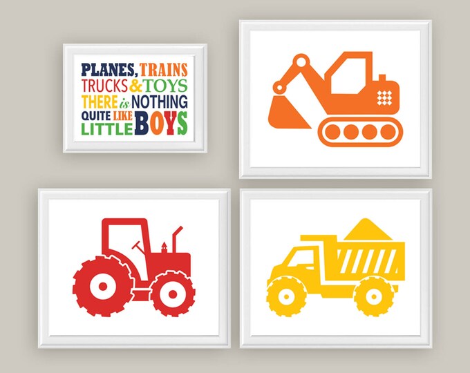 Custom Planes Trains Trucks and Toys PRINTABLE Wall Art for Etsy