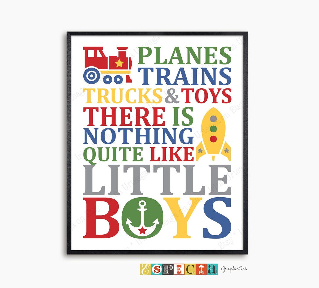 Planes Trains Trucks and Toys There is Nothing Quite Like Etsy