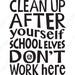 PRINTABLE Clean up After Yourself Sign for Kids Play Area ...