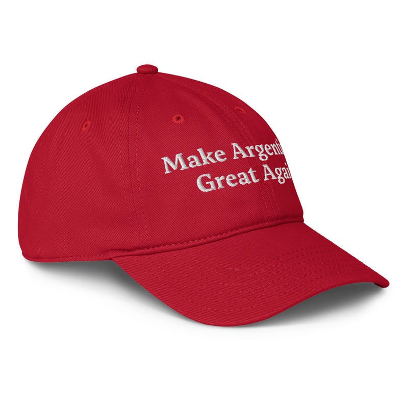 Make Argentina Great Again MAGA Low-profile baseball cap