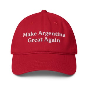 Make Argentina Great Again MAGA Low-profile baseball cap