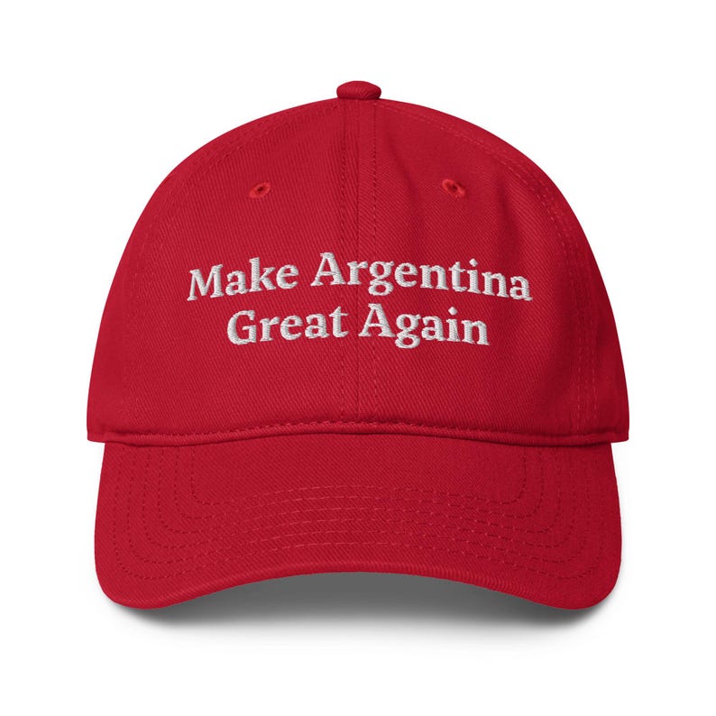 Make Argentina Great Again MAGA Low-profile baseball cap