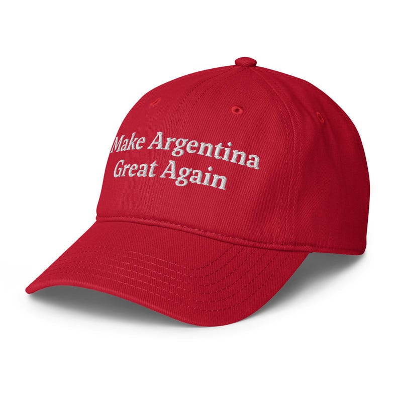 Make Argentina Great Again MAGA Low-profile baseball cap