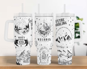 Velaris City of Starlight Tumbler Wrap, Suriel Tea, ACOTA (Digitaler Download)
