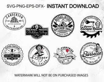 Horror SVG Bundle, Halloween Horror SVG, Horror Friends svg, Horror characters svg, Halloween svg, Cricut cut file