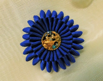 Miniature Cocarde Brooch