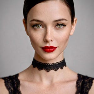 lace choker necklace