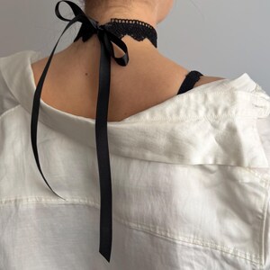 Black Lace Choker Necklace