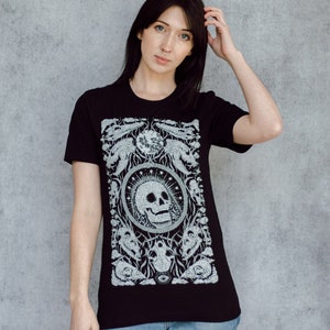 The Ossuary Skull Shrine Black T-Shirt