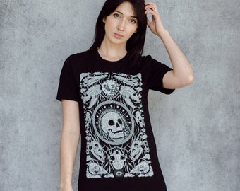 The Ossuary Skull Shrine Black T-Shirt