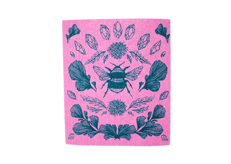 FennecDesignCo Bee Shrine Dish Cloth - Thumbnail 3