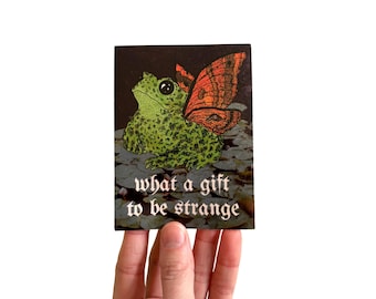 Strange Toad Sticker