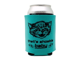 That's Showbiz Baby Cat Teal Can Holder