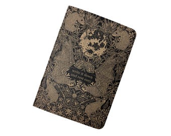 Don&#39;t Worry Natural Illustration Kraft Pocket Blank Notebooks
