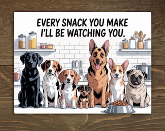Lustige Hunde Küche Schneidebrett Design: Sublimation PNG (Digitaler Download)