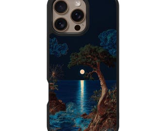 Funda Quiet Moon para iPhone - Compatible con MagSafe, [Protección CoreShock de grado militar contra caídas de 3 metros] - Fundas de diseño delgadas y ligeras