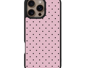Funda Veloria para iPhone – Compatible con MagSafe, protección contra caídas de 3 metros, diseño de lunares