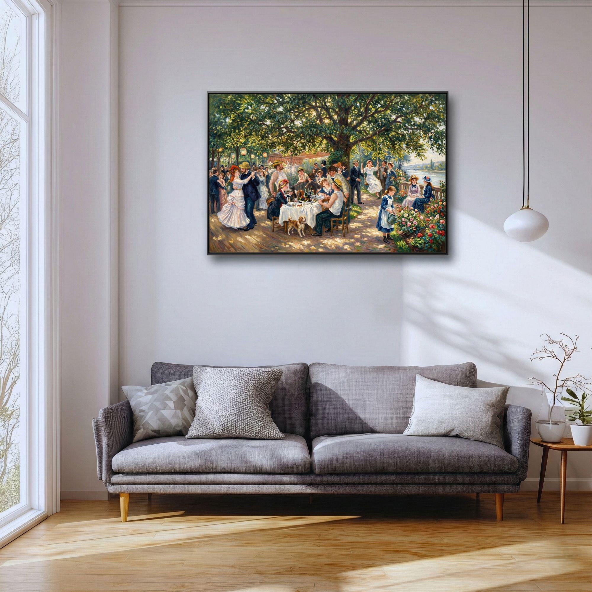 Pierre-auguste Renoir - Greatest Hits Print, Garden Party Wall Art