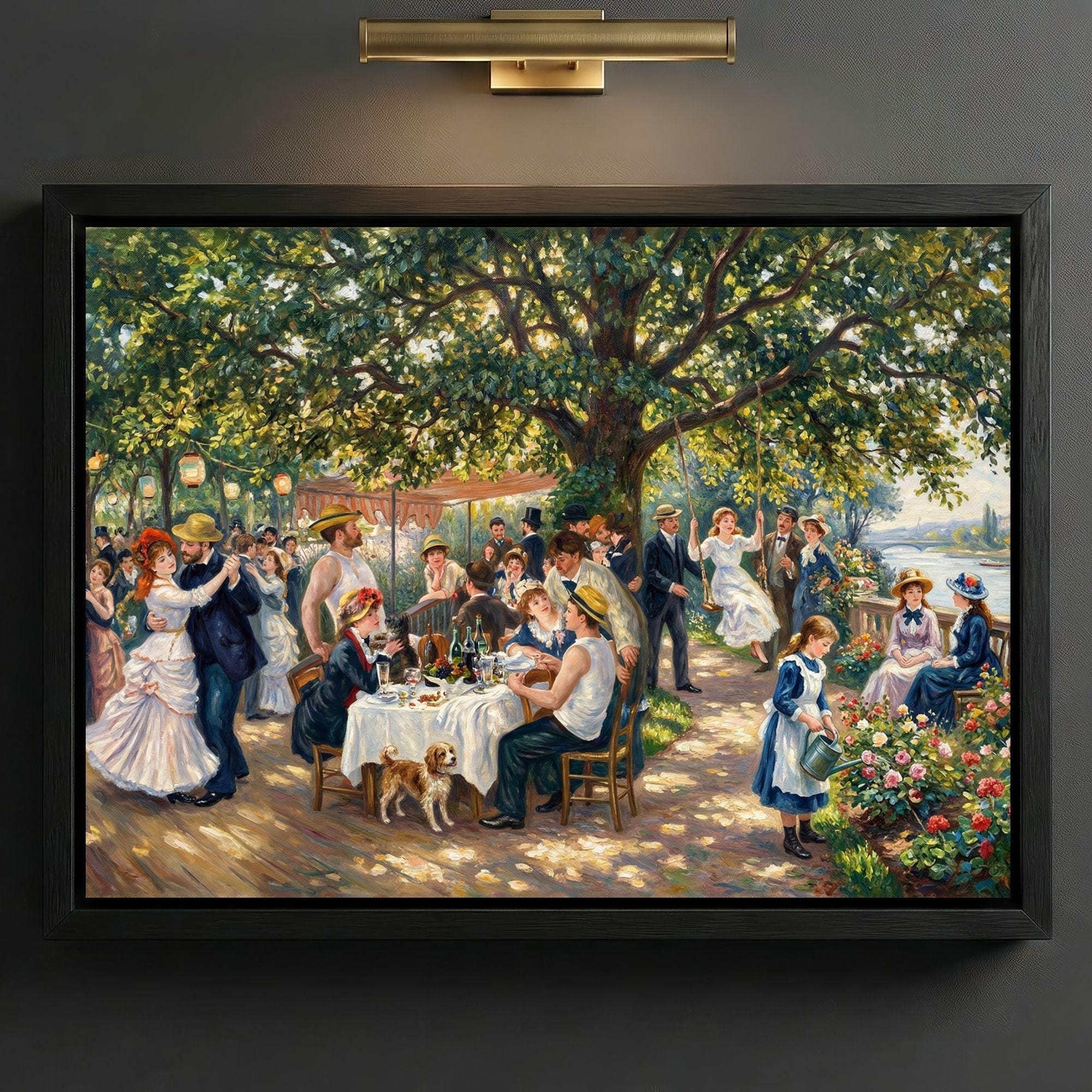 Pierre-auguste Renoir - Greatest Hits Print, Garden Party Wall Art