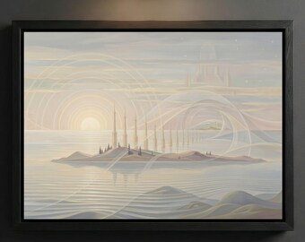 M.K. Ciurlionis - Greatest Hits Print, Lithuanian Symbolist Wall Art Cosmic Sonata