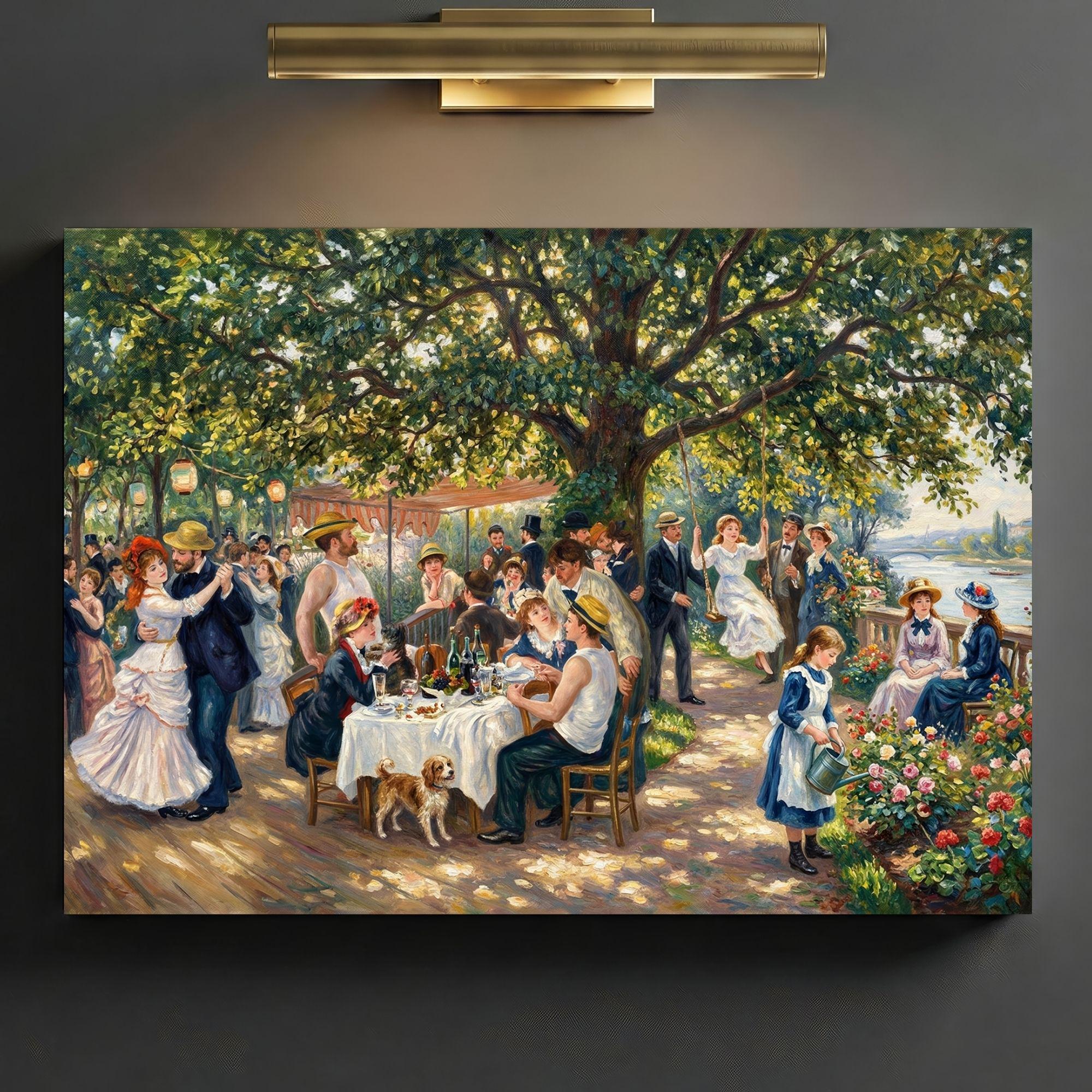 Pierre-auguste Renoir - Greatest Hits Print, Garden Party Wall Art