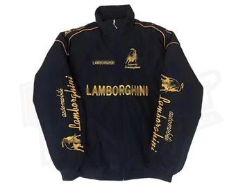 Y2K F1 bomberjack – vintage motorsportracejack met logoaccenten | Uniseks retrostijl voor heren en dames