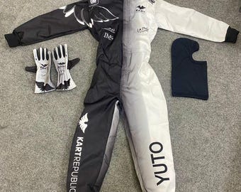 Handgemaakt custom skelterracepak: CIK/FIA level 2, gepersonaliseerd ontwerp met gratis cadeaus