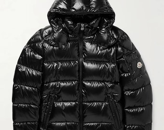 Moncler Maya Glossy Down Puffer Jacket Black Size 3 (M) - Etsy