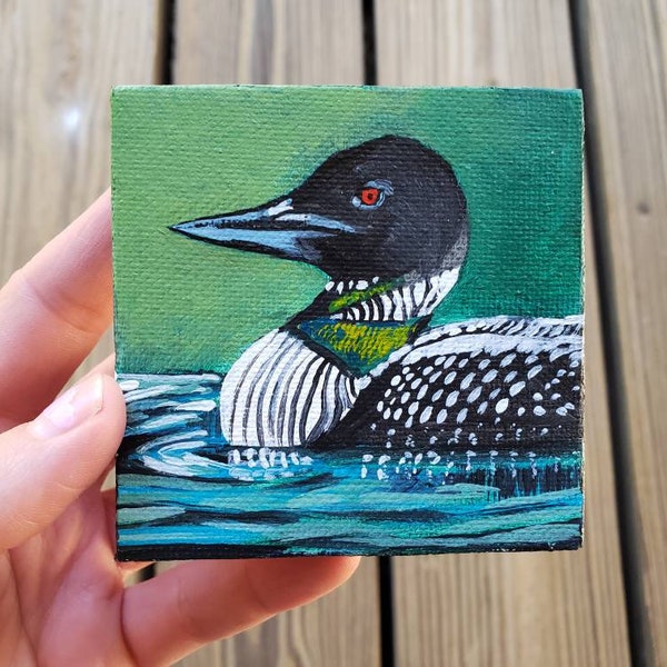 Loon Painting - Etsy